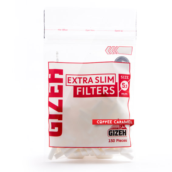 Фильтры для самокруток Gizeh Extra Slim Filters 5,3 мм